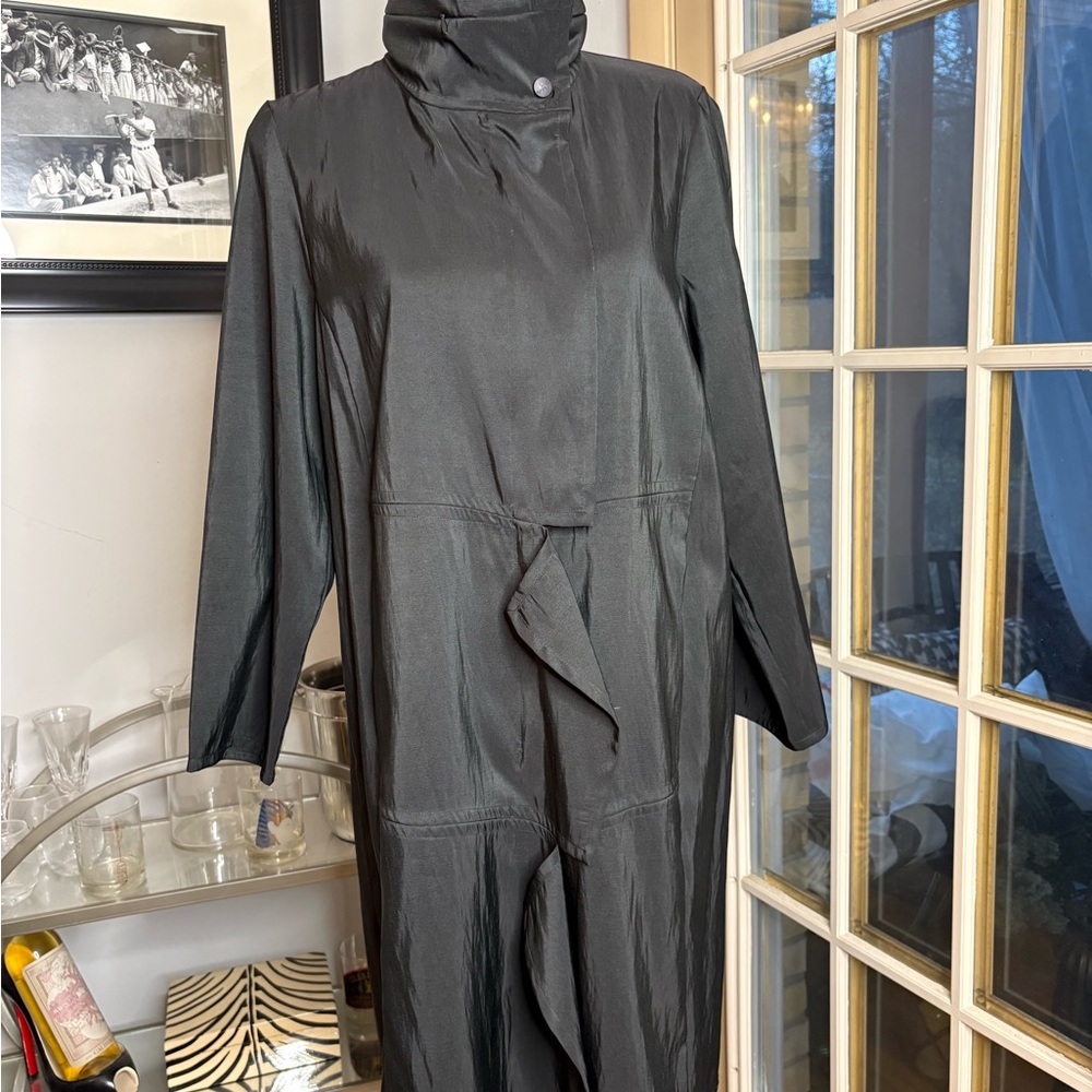 Elegant Black Long Coat